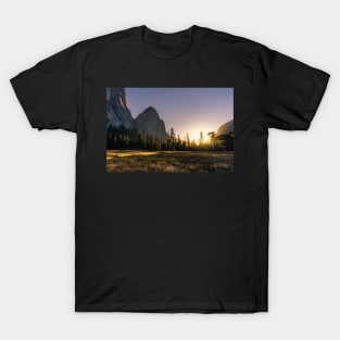 Yosemite Valley Sunset T-Shirt